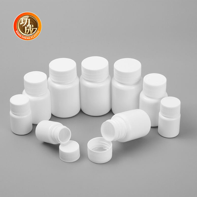 병을 패키징하는 PE 플라스틱 정제 보틀 HDPE 비타민 캡슐을 비우세요