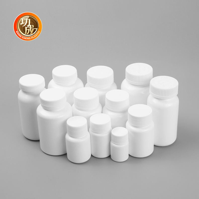 주문 음식 급료 플라스틱 약병 나사 모자 HDPE 약 병