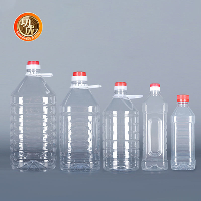 OEM 명백하 Pet 플라스틱 양념 병 250 밀리람베르트 500 밀리람베르트 1l 식용유 용기 플라스틱