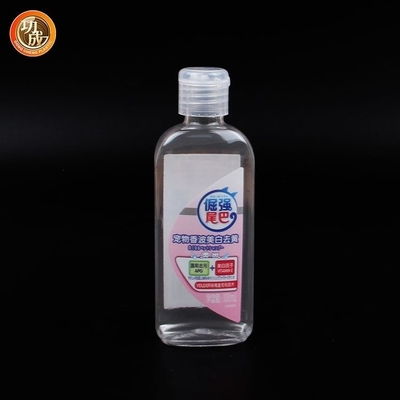 액체 비누 플라스틱 소독제 병 투명한 배어 핸드 소독제 병