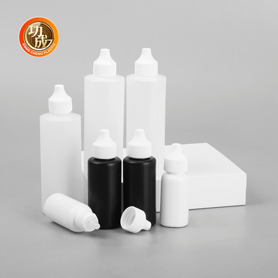 PE 플라스틱 압축 병 120ML 부드러운 머리 기름 염색 소스 트위스트 오픈 분배 캡 응용기