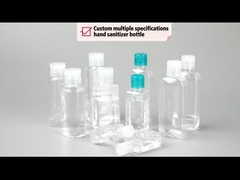 실리콘 홀더와 OEM 작은 플라스틱 소독제 병 PCR PLA 여행 크기 손 소독제 병