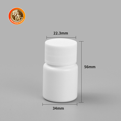 HDPE 매트 플라스틱 정제 보틀 15 밀리람베르트 20 밀리람베르트 30 밀리람베르트 캅셀 제제 알약병