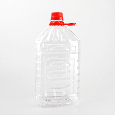 투명한 플라스틱 조미료는 2.5L 애완 동물 간장 병을 병에 넣습니다