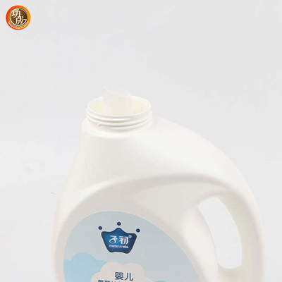 비어 있는 3L HDPE 플라스틱 액 세탁 세제병 1 갤런