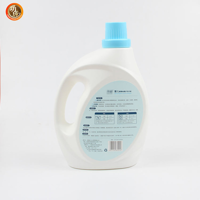 측정 캡 1 갤런 3000 밀리람베르트와 HDPE 세탁 액체 세제 플라스틱 병