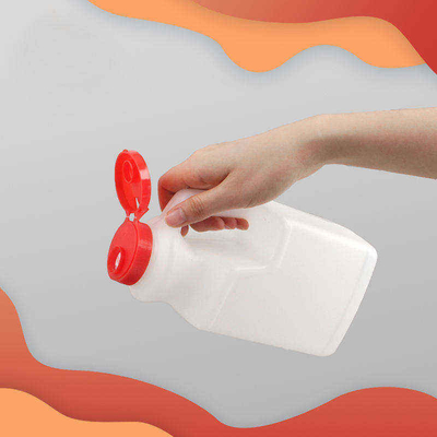 핸들과 맞춘 Hdpe 음식들 플라스틱 간장 통