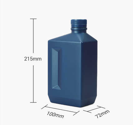 평활 표면 엔진 오일 양철통 500Ml HDPE 비어 있는 오일 용기
