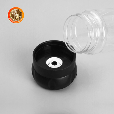 125Ml 플라스틱 양념 병은 Lid로 교반기를 적응시키는 입을 비틉니다