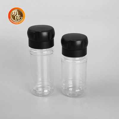 125Ml 플라스틱 양념 병은 Lid로 교반기를 적응시키는 입을 비틉니다