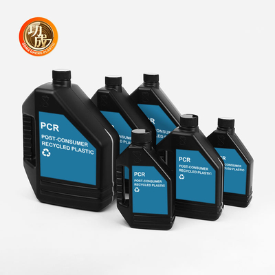 맞춤형 비어있는 500ml 플라스틱 PCR 모터 오일 병