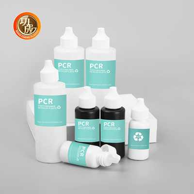환경 친화적 인 화장품 PCR 샴푸 트위스트 톱과 함께 플라스틱 압축 병