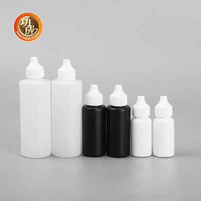 부드러운 헤어 오일 염색자 응용기 플라스틱 압축 병 30Ml 회전 개방 분배 캡과 함께