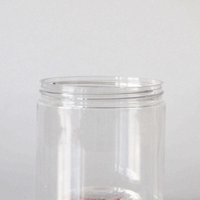 커프와 함께 맞춤형 PET 식품 플라스틱 넓은 입 병 410ml