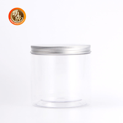 식품 등급 애완 동물 뚜?? 이 있는 선명한 플라스틱 항아리 850ml