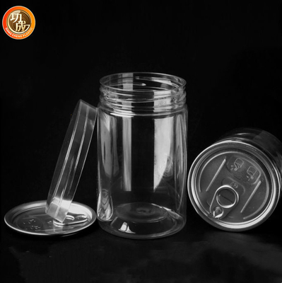 85 칼리버 300ml 과자 쿠키 병 맑은 작은 식품 등급 플라스틱 포장 병