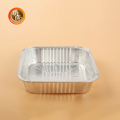 환경 친화적 인 알루미늄 식품 패키지 상자 사용자 정의 로고 및 인쇄 직사각형 / 둥근 / OEM 모양