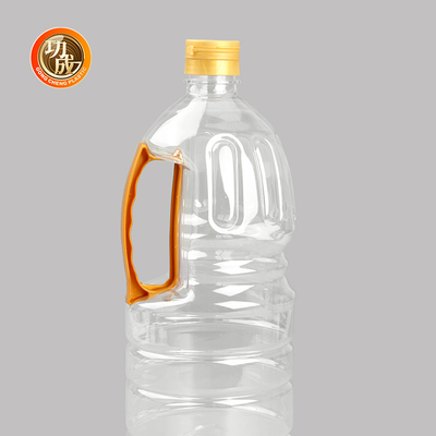 맑은 플라스틱 소스 병 식품 등급 실린더 포장 1000ml-1800ml 용량